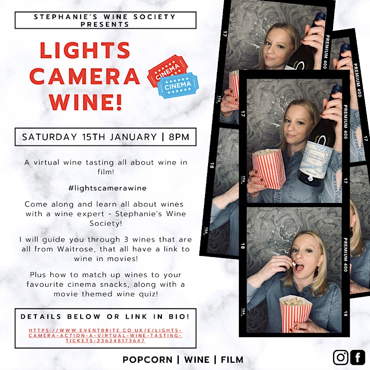 
		Lights, Camera, Wine!  A Virtual Wine Tasting image
