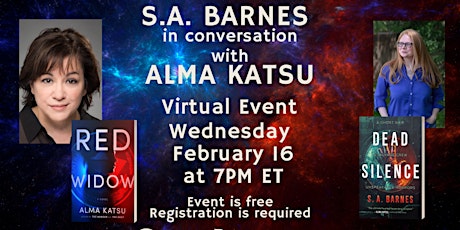 S. A. Barnes in conversation with Alma Katsu tickets