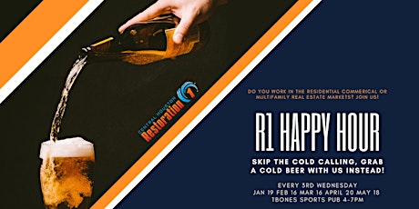 R1 Happy Hour: Skip the Cold Calling, Grab a Cold Beer tickets