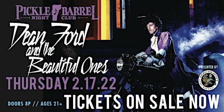 Dean Ford & The Beautiful Ones  presented by Zero Gravity tickets