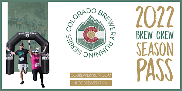 Colorado Brewery Running Series - 2022 Brew Crew Season Pass