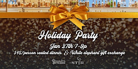 Bitcoin Charlotte Holiday Party + Gift Exchange! tickets