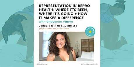 Representation in Repro Health: Where It's Been + Is Going + Why It Matters tickets