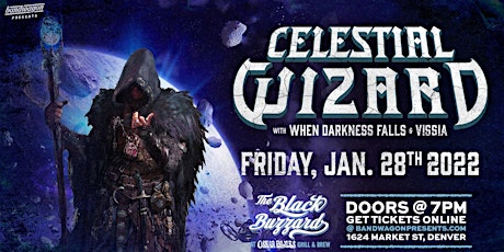 Celestial Wizard at The Black Buzzard tickets