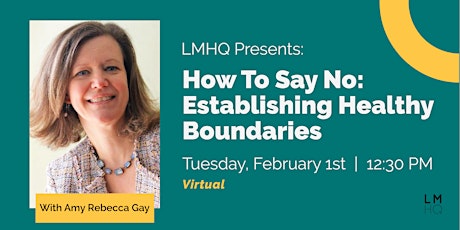 How to Say No: Establishing Healthy Boundaries entradas
