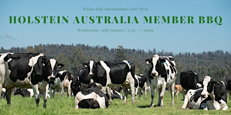 Holstein Australia Member BBQ tickets