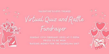 Valentine's Virtual Quiz and Raffle Fundraiser tickets
