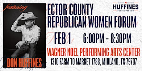 Ector County Republican Women Forum tickets