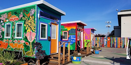 SALLY HINDMAN: CREATING A TINY HOUSE  "ART" VILLAGE FOR HOMELESS YOUTH tickets