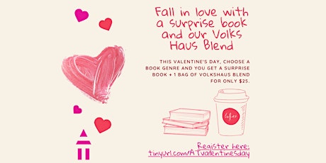 Valentine's Day Surprise Book + Coffee Cupid Package tickets