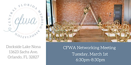 CFWA March Networking Event at Dockside Lake Nona