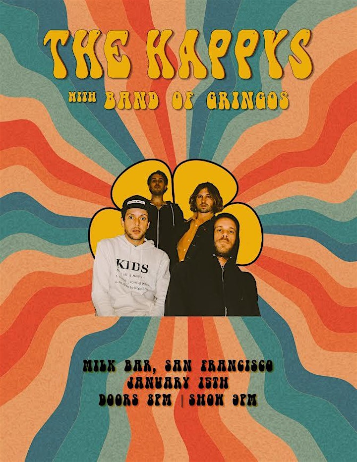 
		THE HAPPY'S / BAND OF GRINGO'S / ( Live ) image
