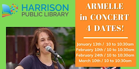 FOR THE WHOLE FAMILY CONCERTS! |  Harrison Public Library | tickets