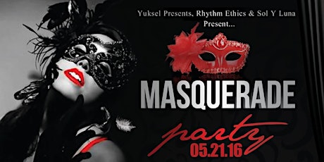 FREE MASQUERADE PARTY | 05-21-16 | CLIFT HOTEL primary image