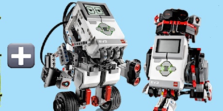 Age 9-14, Spring Camp,  9:30am-12:00pm, Scratch Coding+Lego Mindstorms Robotics primary image