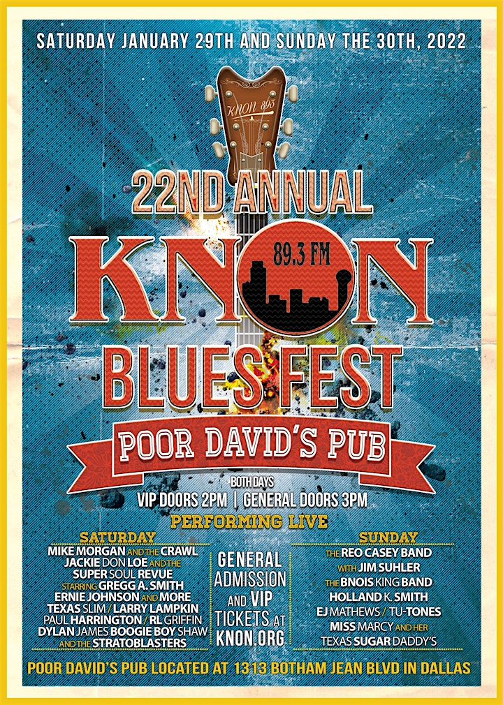 
		KNON 22nd Annual Blues Fest image

