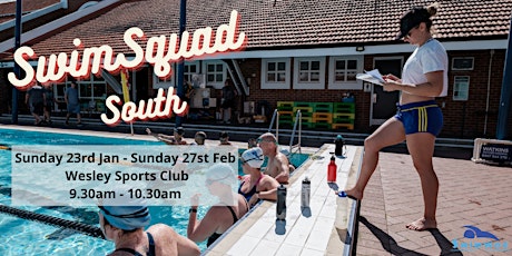 Hauptbild für Swim Squad Jan 2022- 9.30am