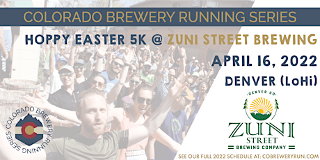 Hoppy Easter 5k @ Zuni Street Brewing | 2022 CO Brewery Running Series tickets