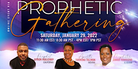 Prophetic Gathering - Online tickets