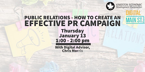 Public Relations - How to create an effective PR campaign