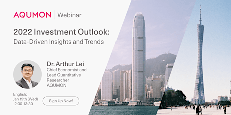 2022 Investment Outlook Webinar: Data Driven Insights and Trends tickets
