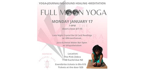 Manifestation Yoga Series: New Moon & Full Moon tickets