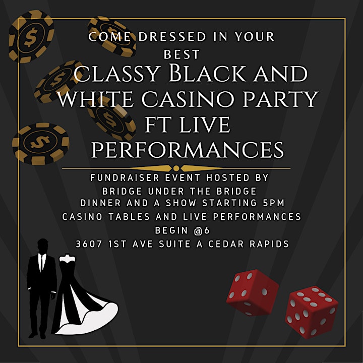 
		Classy Black and White Casino Party ft live performances image
