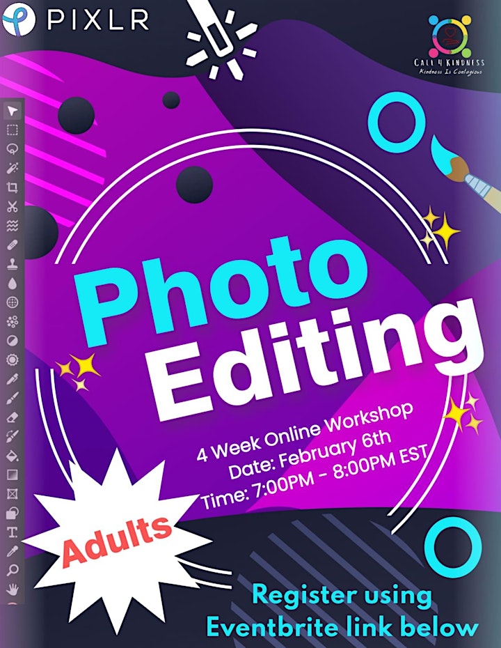 Photo Editing Workshop For Adults image