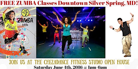 FREE Zumba Classes Downtown Silver Spring, MD primary image