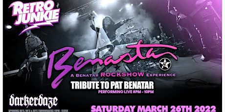 Benastar (Tribute to Pat Benatar) LIVE @ Retro Junkie tickets
