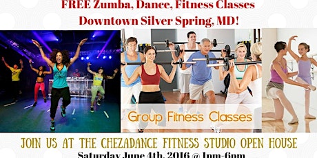 ChezaDance Fitness Studio Open House Downtown Silver Spring, MD primary image