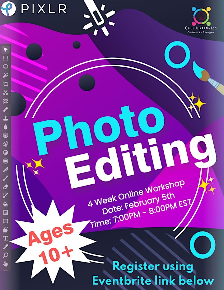 Photo Editing Workshop For Kids image