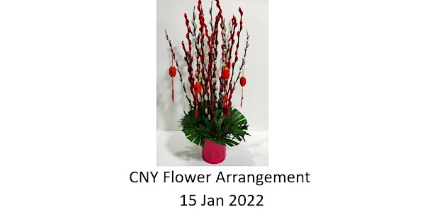 CNY Flower Arrangement Workshop @Tampines, 15 Jan - TP20220115CNYFA