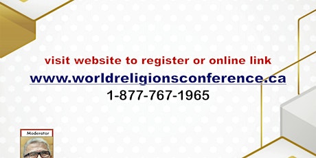 16th World Religions Conference Victoria tickets