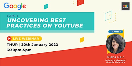 MDA School: Uncovering  Best Practices on  Youtube  [Part 1] tickets