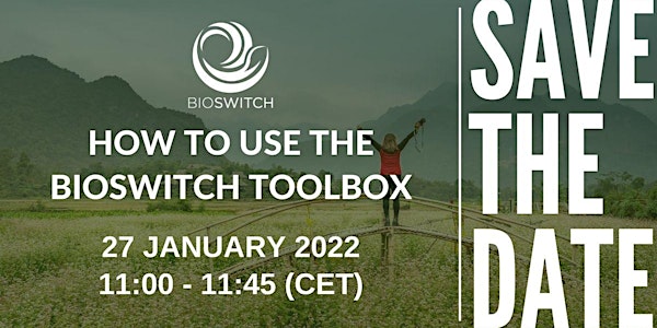 Webinar: How to use the BIOSWITCH toolbox