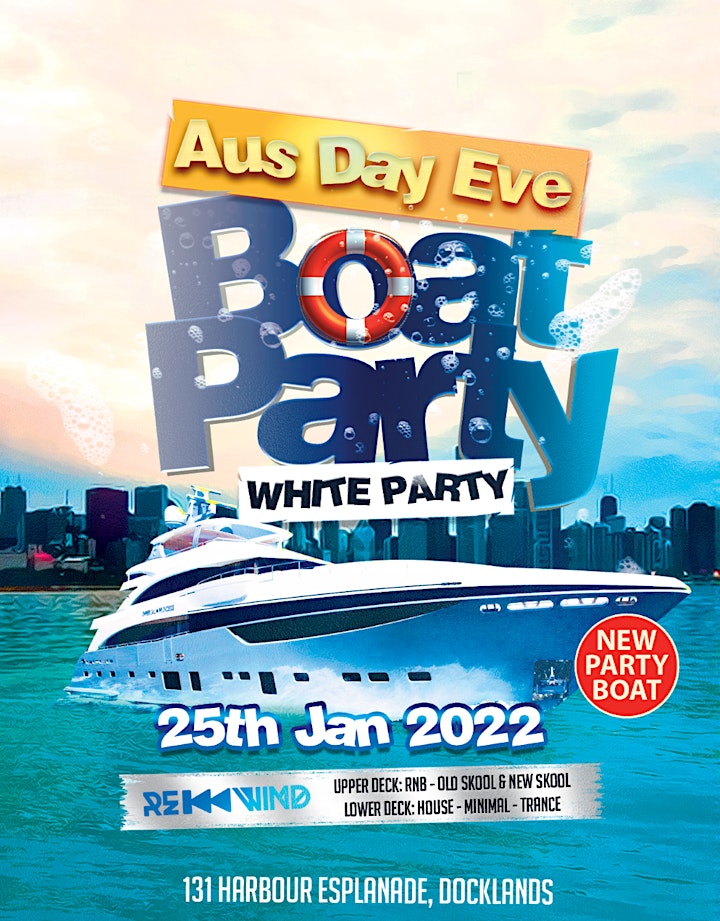 Aus Day Eve Boat Party image