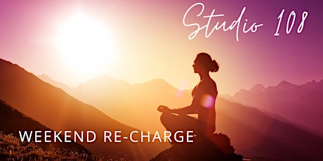 Weekend Re-charge: Guided meditation and relaxation tickets