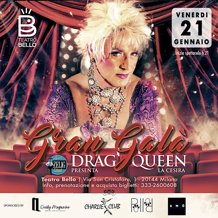 Immagine GRAN GALA' Drag Queen -  Eraldo Moretto "La Cesira"