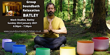 Soundbath Relaxation Experience: Himalayan and Crystal Singing Bowls tickets