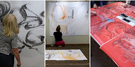 Exploring large scale drawing: developing your creative space tickets