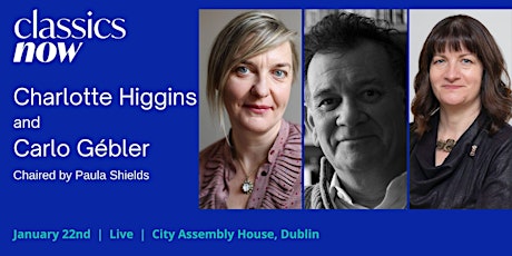Charlotte Higgins and Carlo Gébler: A live in-conversation event tickets