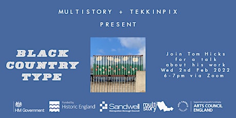 Talk with Photographer Tom Hicks aka Black Country Type tickets