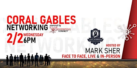 Free Coral Gables Rockstar Connect Networking Event (February, near Miami) tickets