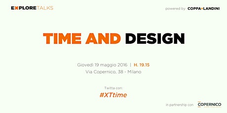 Immagine principale di Explore Talks on "Time and Design" 