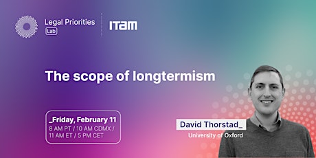 David Thorstad: The scope of longtermism primary image