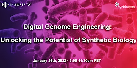 Digital Genome Engineering: Unlocking the Potential of Synthetic Biology tickets