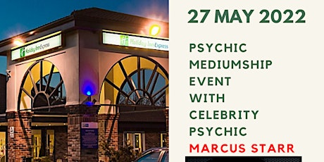 Psychic mediumship with Marcus Starr at Holiday Inn Express Peterborough tickets