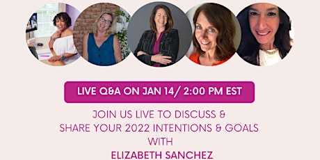 Thrive Live Conversations & Connections ~  Setting Intentions for 2022 primary image