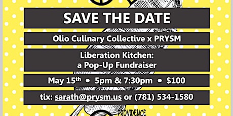 Liberation Kitchen: A Pop-Up Fundraiser for PrYSM! primary image